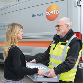 Recogida y transporte de equipos de ensayo para su calibración