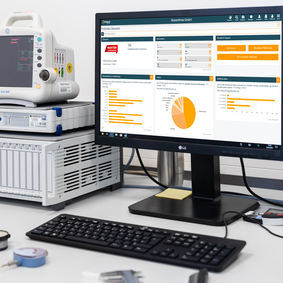 Gestión y administración de equipos medida en Testo Industrial Service